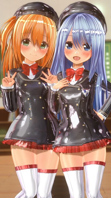 私立ヌルテカ学園初等部の指定制服
#COM3D2 #CM3D2 