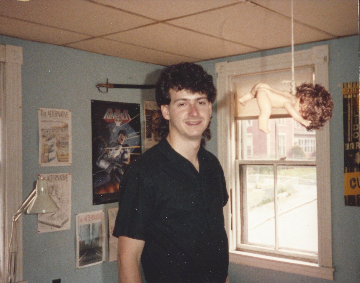 JD_Tuccille's tweet photo. We're posting photos of ourselves at 20(ish)? Shit. Well, I was usually drunk then, too. https://t.co/vFaN23aK3V