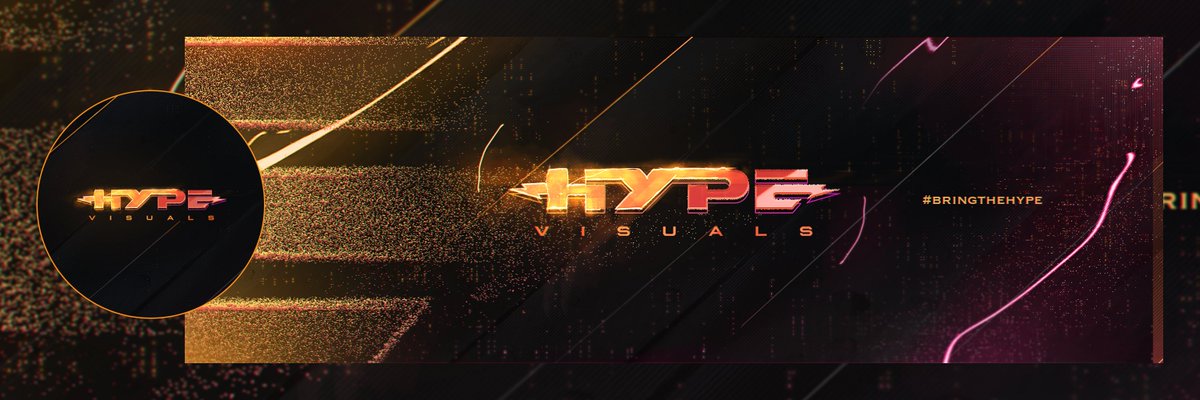 Twitter Header &amp; Avi for @HypeVisuals 
Likes &amp; RTs highly appreciated!