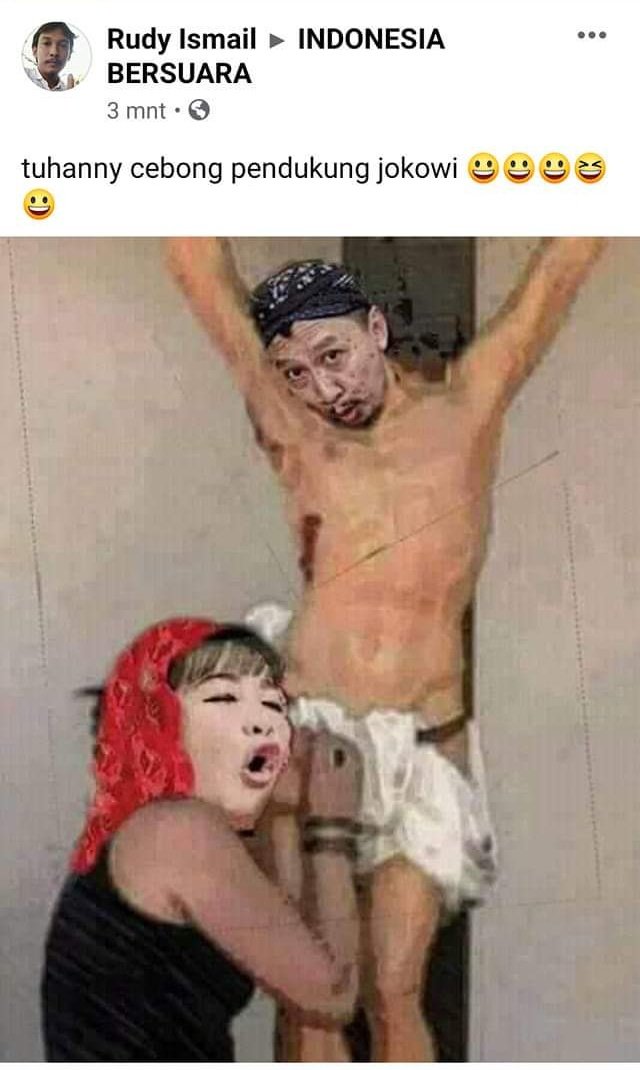 Mun4fikunn's tweet image. Gua mualaf dah kalo yang kek ginian diproses ama aparat... Kek gak tau aja pasal penistaan agama cm blaku utk umat kapir... Bukan begitu pak @CCICPolri @DivHumas_Polri?. 
@permadiaktivis