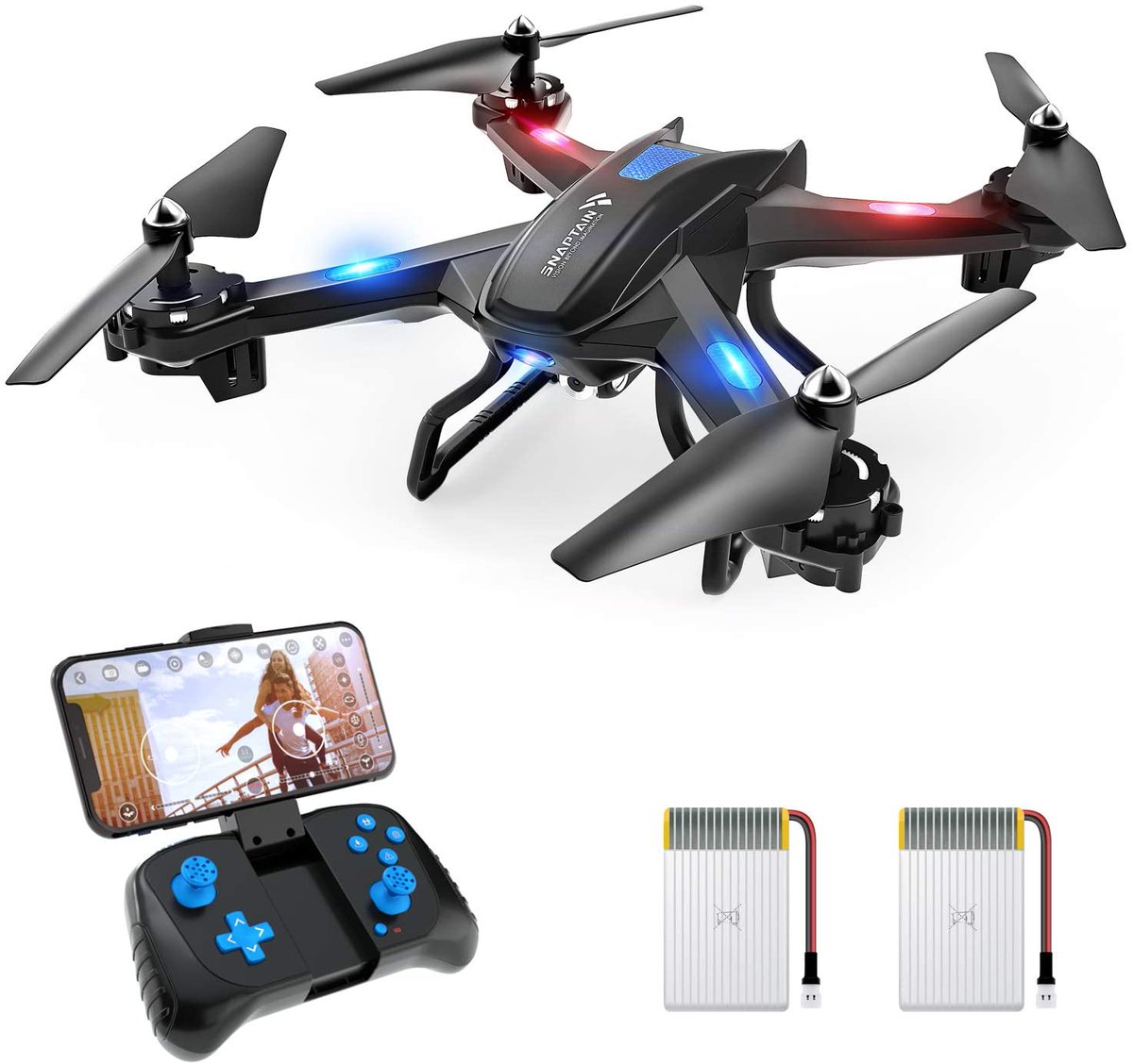 ChoiceNeed's tweet image. SNAPTAIN S5C WiFi FPV Drone with 720P HD Camera, Voice Control, Gesture Control RC Quadcopter for Beginners with Altitude Hold, Gravity Sensor, RTF One Key...

List Price:$159.99
Price:$79.99
You Save:$80.00 (50%)
amzn.to/3emInFY