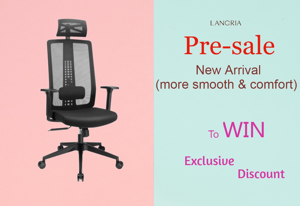 #newarrivals #win 

Hi ~ LANGRIA  new office chair will be released in May, it's on Presale now. of course there would be a campaign for presale, click to win: a.pgtb.me/88DmFv