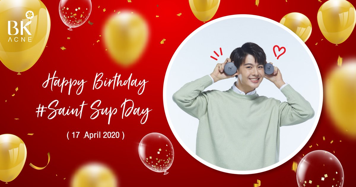 BKmaskofficial's tweet photo. Happy Birth Day น้องเซ้นต์ มีความสุขมากๆนะคับ💚 #22ndSaintStillBeYourBoy https://t.co/zkHHaZya3I