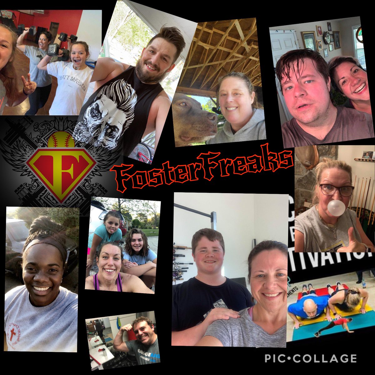 TrainAtFosters's tweet photo. Corona Virus Update: Had to close our doors but you can’t stop us💪🏼💥
#FosterFreaks
#bethelight 
#cantstopwontstop https://t.co/sU79rIbWgU