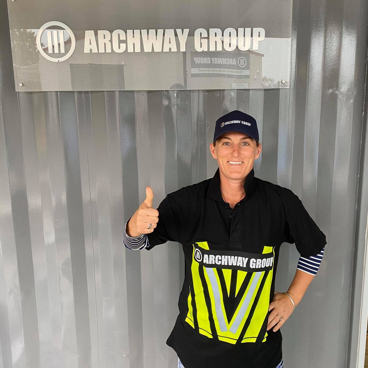 archway_group's tweet photo. We have some Archway goodies to giveaway! Show us what your hard working good buggers are up to by posting a photo below! The prize includes an Archway cap and shirt or polo shirt as modeled by Amanda below! 

Winner drawn next Wed 22nd April! Make sure you're following us! https://t.co/SFddCh53Ea