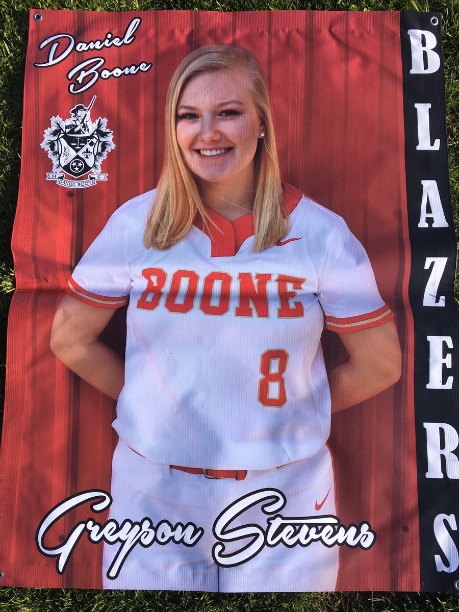 Coach Jeremy Jenkins wanted to honor Boone’s 4 softball seniors. Jaycie Jenkins, Nicolette Ferguson, Makenna Dance, &amp; Greyson Stevens.  You will be missed! Go Boone! 🥎❤️<a href="/BooneAthletics/">Danny Good</a>