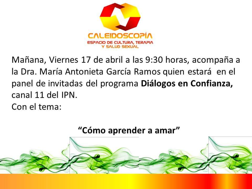 Tenemos el placer de estar en el panel de especialistas, este viernes 17 de abril en <a href="/DialogosCanal11/">Diálogos en Confianza</a> ¡te esperamos!