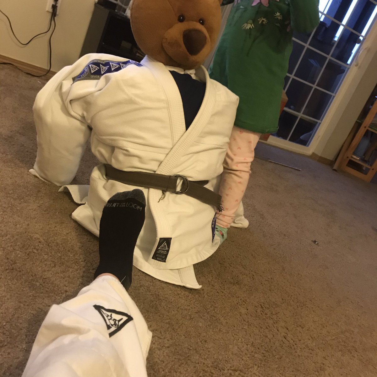 OniOkutsu's tweet image. Getting back on that horse. 
#quarantine #bbs1 #gracieuniversity