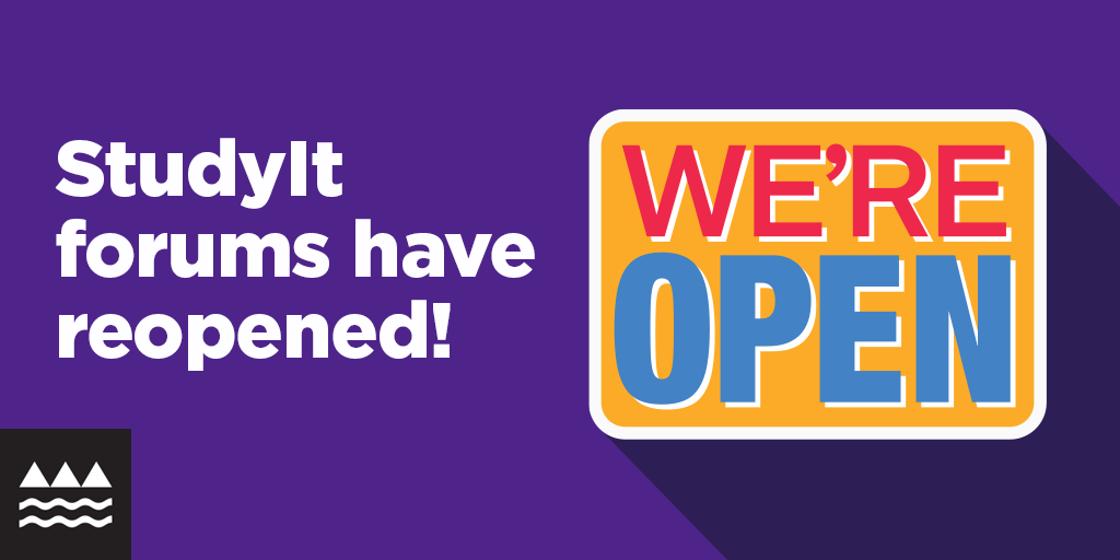 Secondary school teachers – we’ve reopened StudyIt’s forums so your NCEA Level 1, 2 and 3 English, maths or and sciences students can ask questions and discuss NCEA issues with other students and teachers: studyit.govt.nz