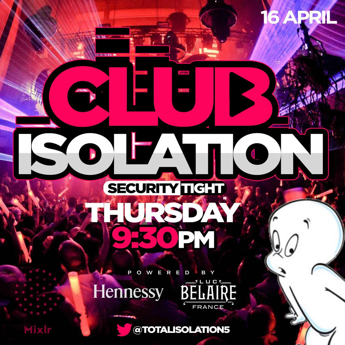 totalisolation5's tweet photo. Dj Switch coming up... Refresh your page and stay tuned! We just about half way in the Club Session tonight!

https://t.co/771hjtXpye

#ClubIsolation #TotalIsolation https://t.co/T9am2aBg9c
