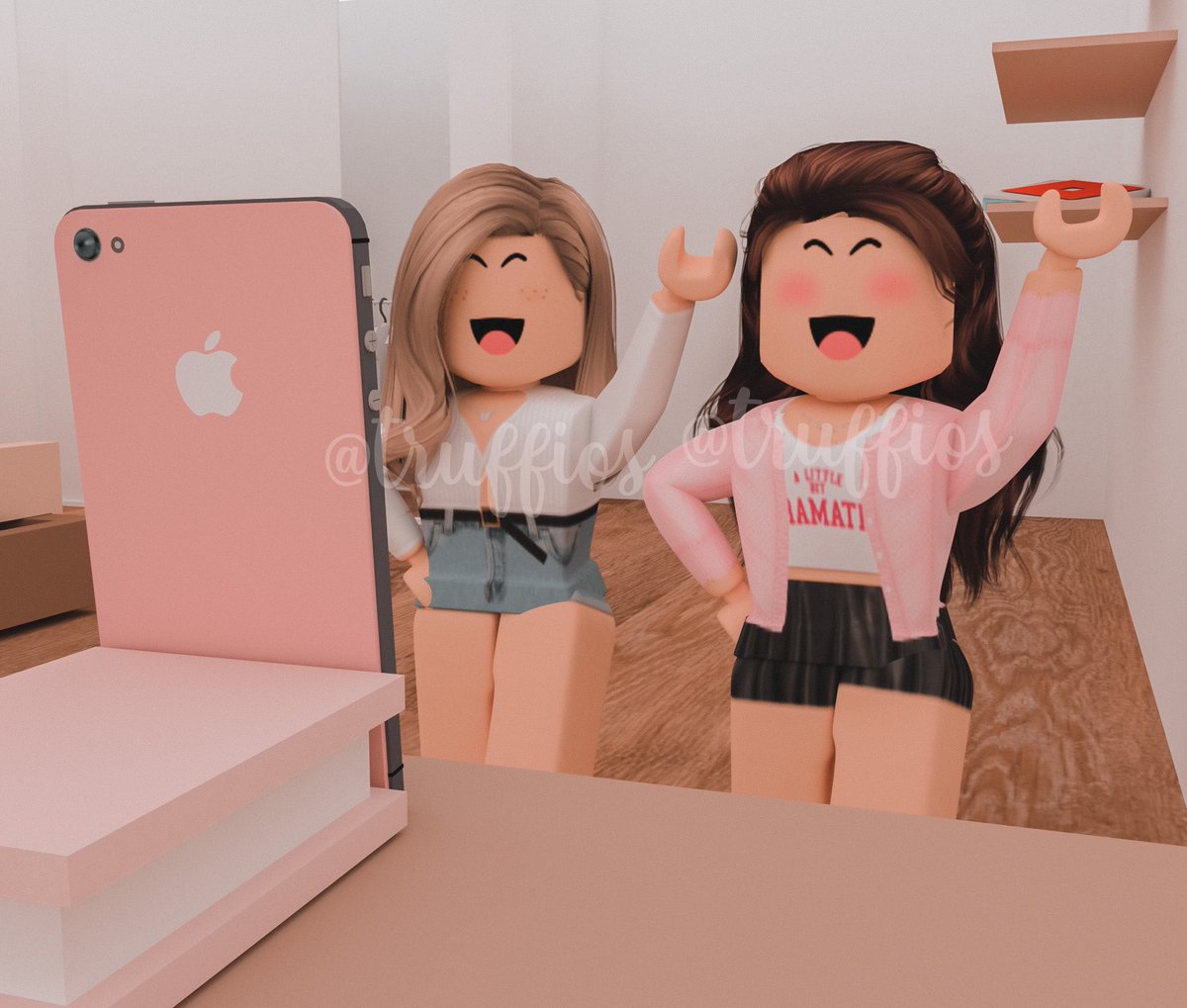 Peach Aesthetic Roblox Photos Cute