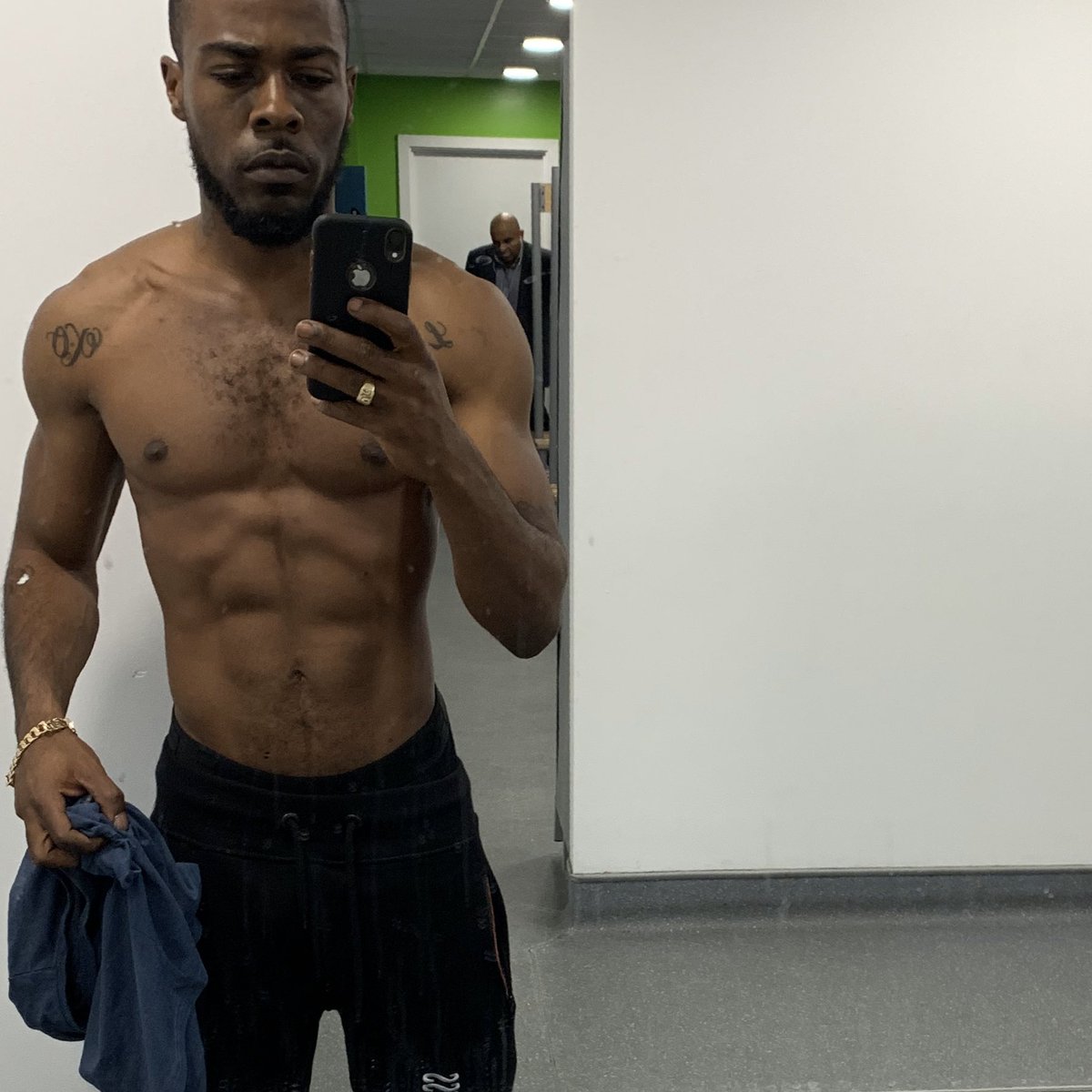 LickshotLippy's tweet photo. Lookin like a before and after weight loss advert. I can’t wait to fight 😈 https://t.co/g3ycmMKrd2