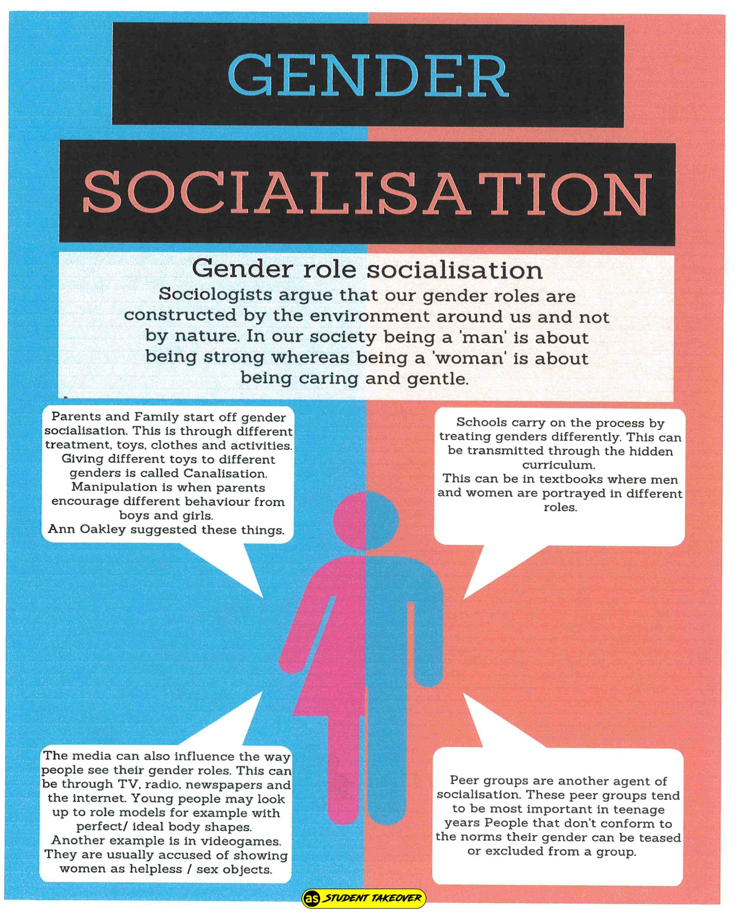 gender role socialization examples
