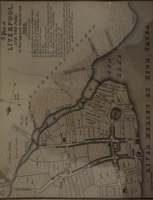 400 years ago, Liverpool (or Lerpole) was a tidal inlet where ships could seek relative safety while unloading their cargo. Land reclamation of the Pool started in the late 16th century (300 years ago) and was complete by the early 1700s. This paved the way for the first dock.