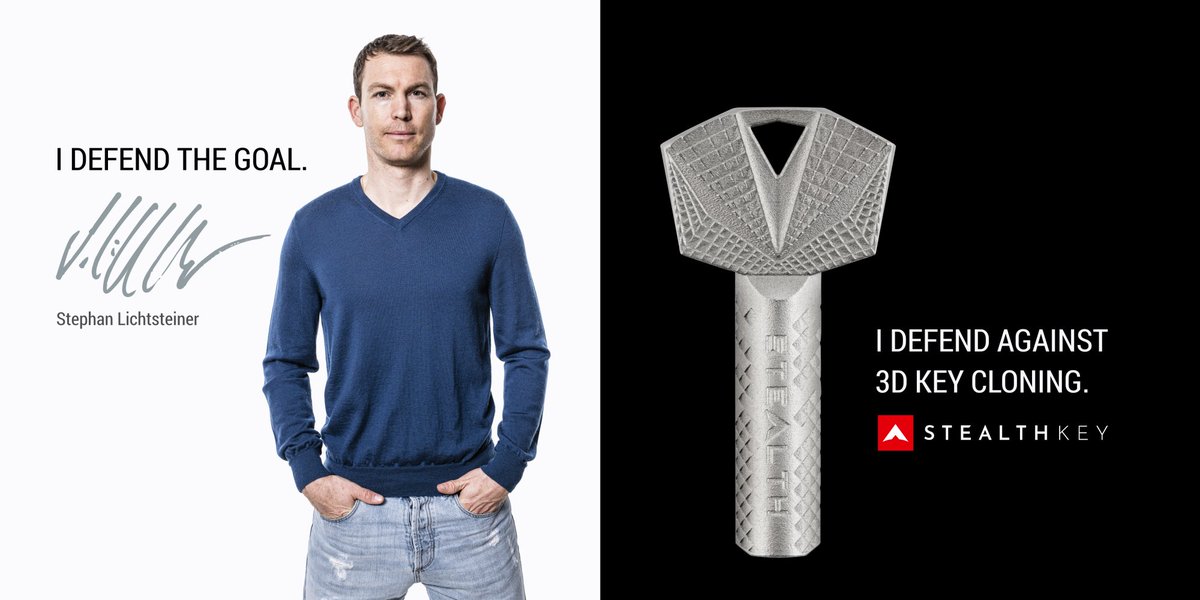 thestealthkey's tweet photo. βThe Stealth Key and @LichtsteinerSte have many traits in common. They are both great defenders, they both stand for Swiss precision, quality and reliability. They truly make a good fit.β β Alejandro Ojeda, CEO UrbanAlps AG #StealthKey #UrbanAlps #KeyDefense https://t.co/F3E1ZLqYIR