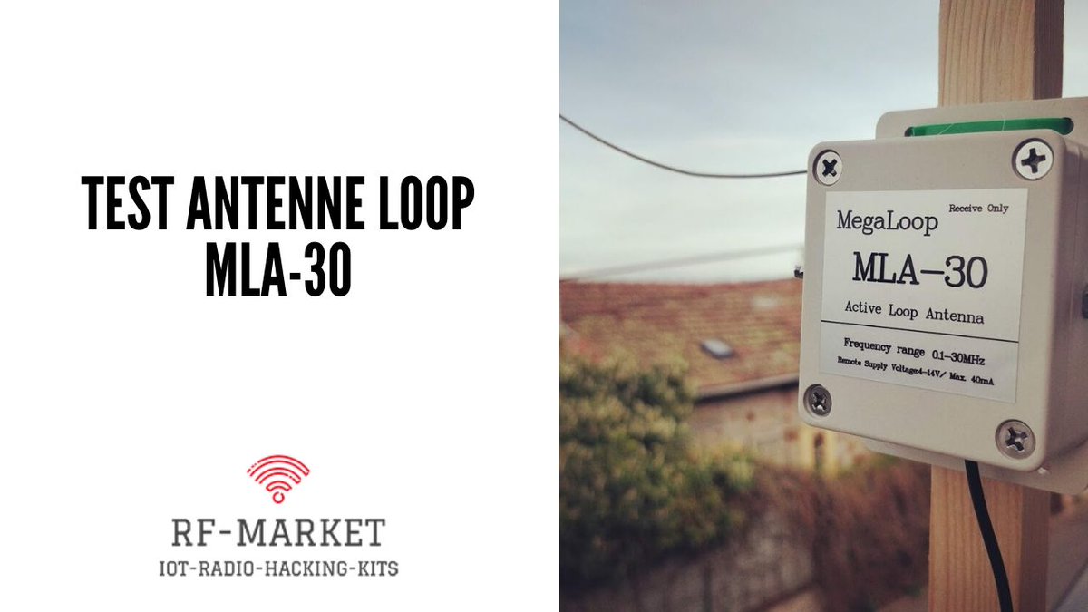 rf_market_fr's tweet image. Notre test de l&apos;antenne boucle de réception MLA-30
youtu.be/ip0aI8Z4BCI
Disponible sur notre boutique: 
🌟 MLA-30: bit.ly/3bfgE8c
#mla30 #loop #rx #sdr #dxing #SNR #radioamateur #swl