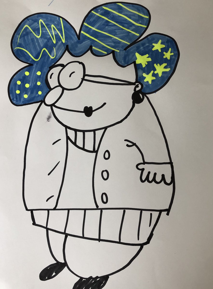 SkratchDesign's tweet image. My daughters work @PeteMcKee 🖍