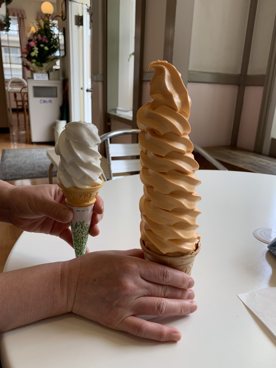 quzillayama's tweet image. おりゃっ！

#小樽よいとこ　#小樽酔いとこ　#ミルクプラント