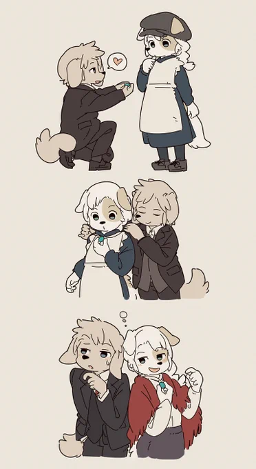 いぬの子ども  Little dogs 