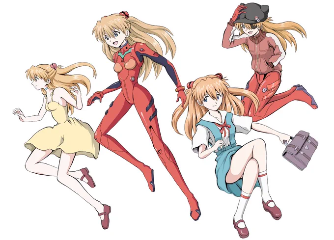 アスカ描くのが楽しくて止まらない 