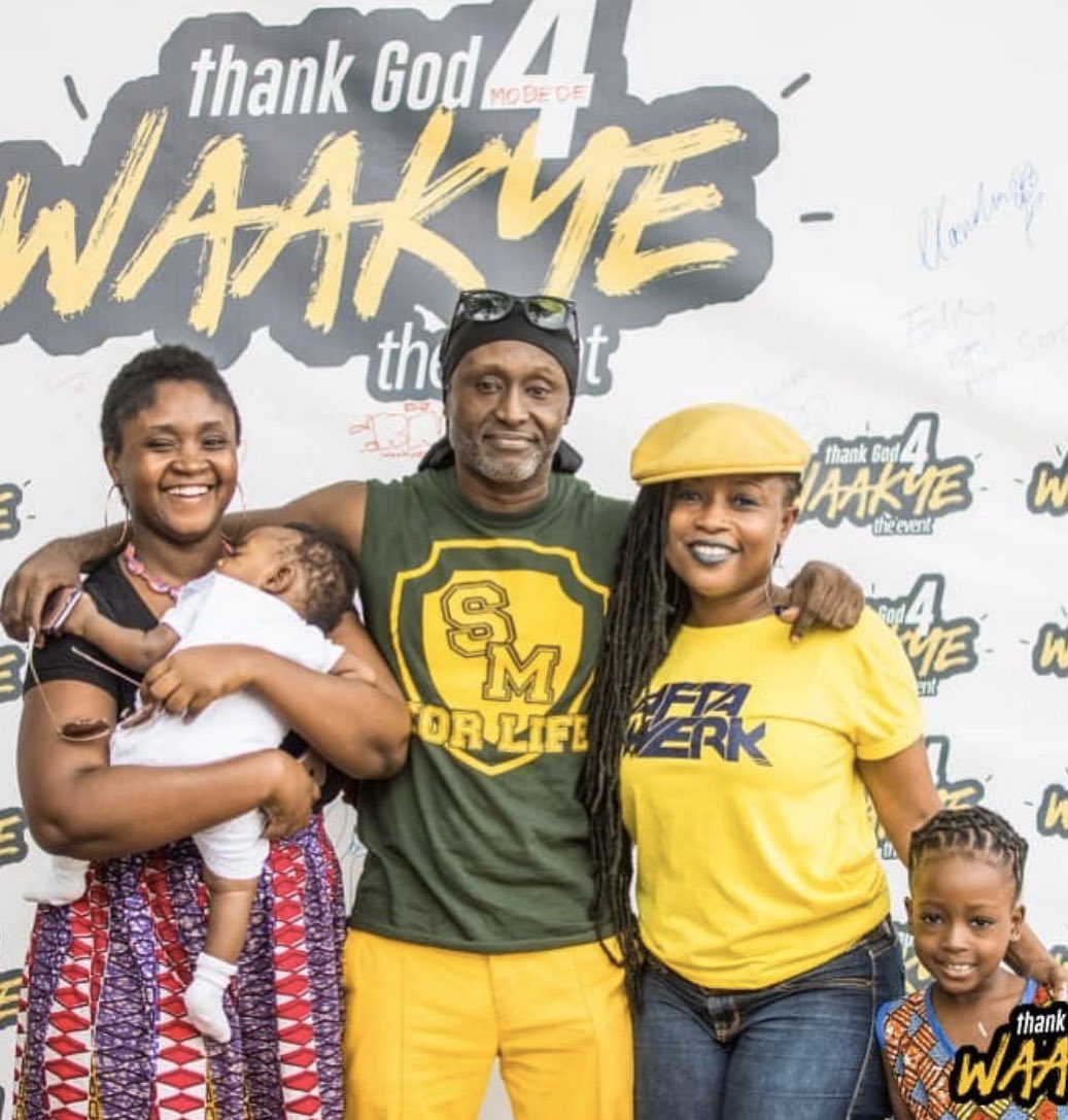 Reggie Rockstone 'jabs Shatta Wale' as he uses his SM4LYF shirt 'to sell waaky