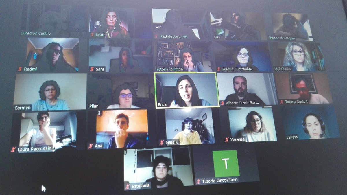 Claustro virtual. Adaptándonos al tiempo que nos toca vivir.#COVID19