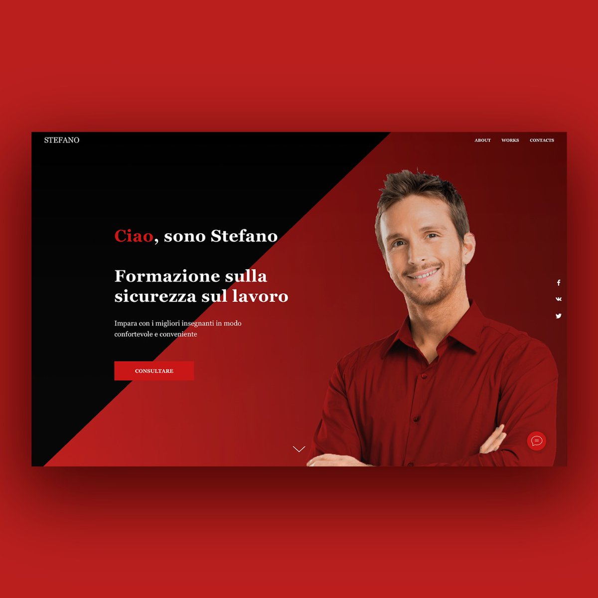 netmy1's tweet photo. We have realize a new beatiful website for a security consultant leave a like or comment and contact us for realize you a personale website.
Follow us

#rspp #coronavirus #remoteworks  #StayHome #CoronaVirusitaly #COVID19  #Crisis  #QuarantineLife #StaySafe #StayAtHomeChallenge https://t.co/0IsETLMQ3l