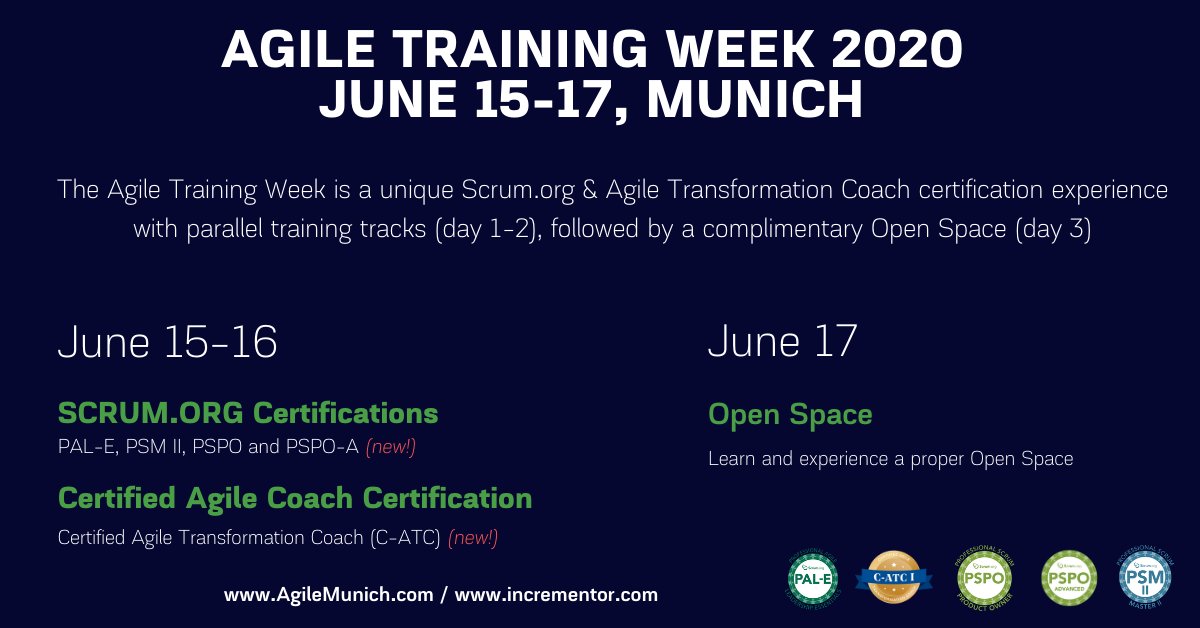 NilsOud's tweet photo. Agile Munich | Newsletter April 2020 - https://t.co/O3UMYB5Sa2 https://t.co/ocX7H5W53M