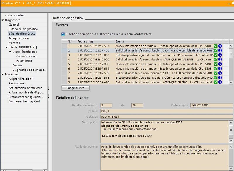 tecnoplc's tweet image. #programacionplc #programacionhmi -Ver fallos en CPU TIA Portal al conectarse Online is.gd/EkyCmC