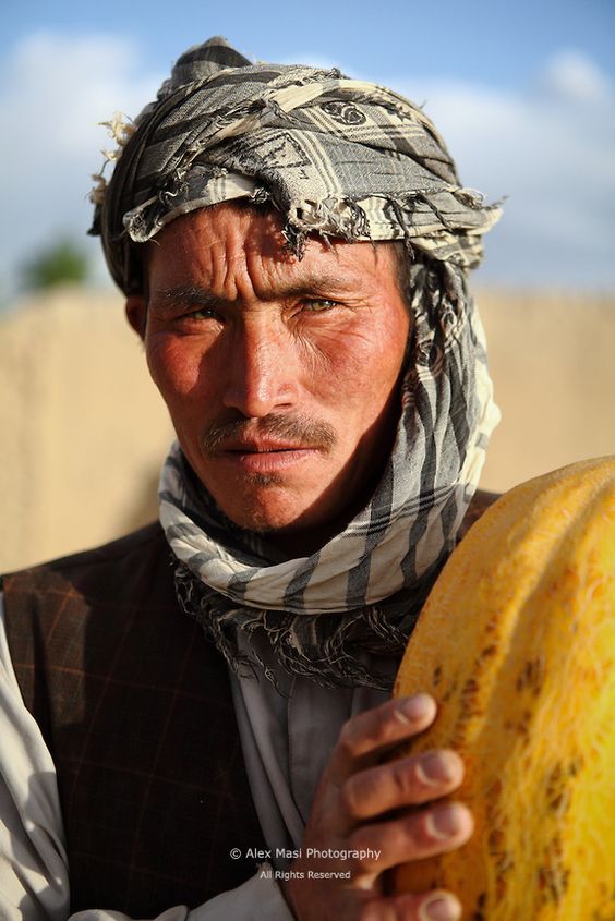 People of Bamiyan: An ethnic Hazara. Photo taken by Alex Masi.