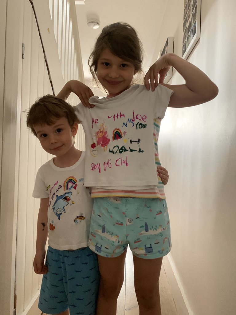 Gillbertcollins's tweet photo. @thebodycoach #homeworkwithjoe kids loved this one...great idea! https://t.co/GRqIA7kGAm