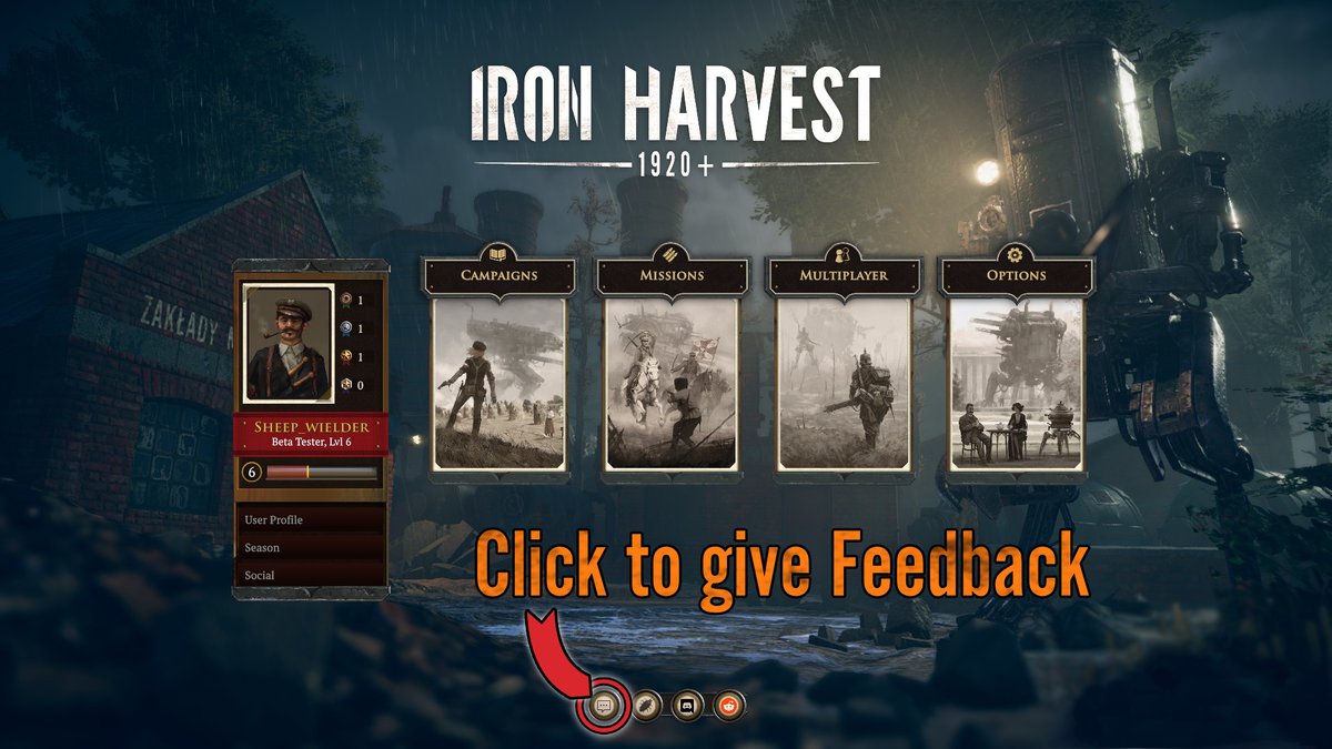 King Art Games You Ll Find A Direct Invite Link To The Discord Our Preferred Place For Bugs And Reddit In The Buttons At The Bottom Of The Main Menu Screen