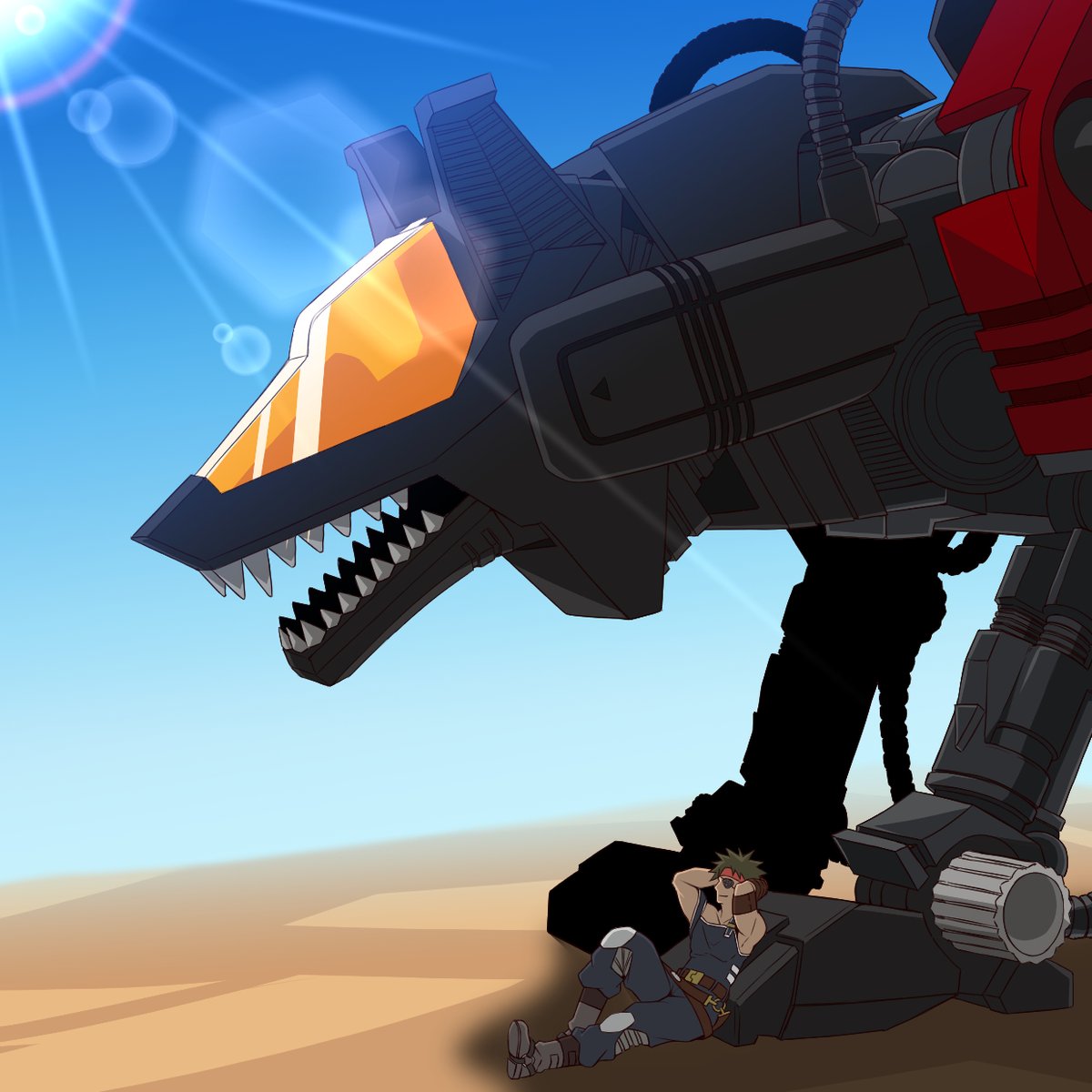 はにかむコウゾウ Zoids ゾイド コマンドウルフ アーバイン