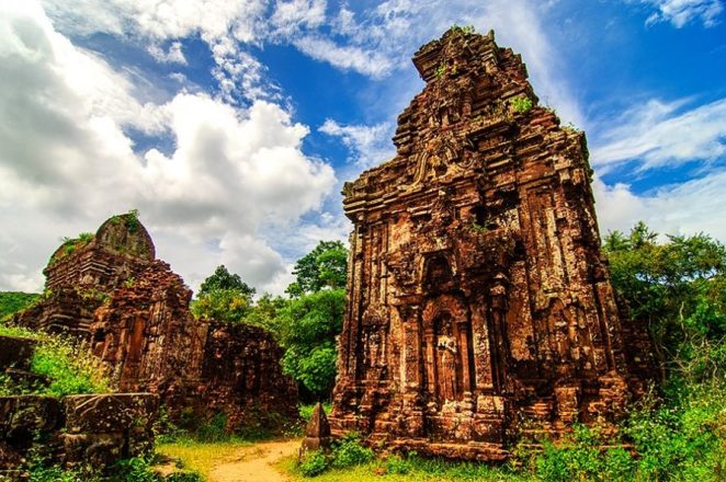 VertigoWarrior's tweet photo. Try as i may, i never cease to be amazed by my dharma. Nestled in central Vietnam are a cluster of paritally ruined temples dedicated primarily to Shiva. This cluster (Mỹ Sơn) are a UNESCO World Heritage site. Some of thse temples are from the 4th century C.E.!! Unbelivable.! https://t.co/jIPXlvHhU4