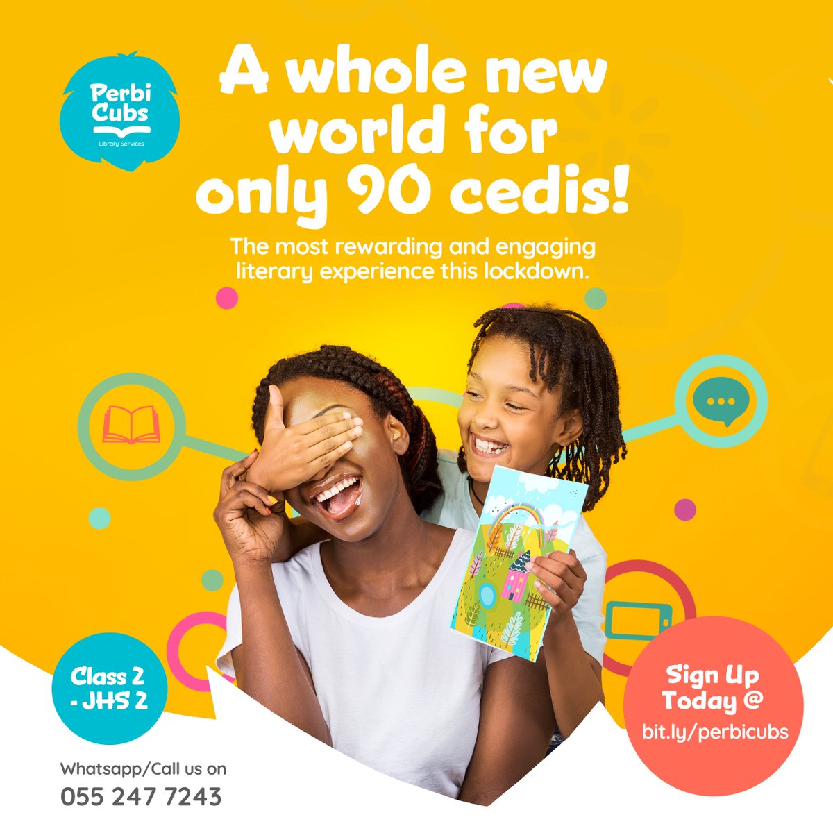 perbicubs's tweet photo. With over 40,000 e-books and resources available, give your child the best mental stimulation this period.
Sign up today @ https://t.co/3XswDAhXpt
#PerbiCubs #ReadersClub #Library #lockdown #books #learn #leadership #Reading #Read #ReadWide #Kids #kidslibrary #libraryforkids l https://t.co/oPNjbgOl6q
