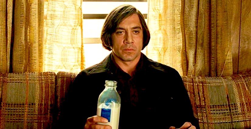 وقتى خاوير باردم در تست گريم "جايى براى پيرمردها نيست" گفت با اين مدل مو ديگه نميتونه تا مدتى طولانى مخ دخترى رو بزنه، برادران كوئن فهميدن به نتيجه دلخواهشون رسيدن.