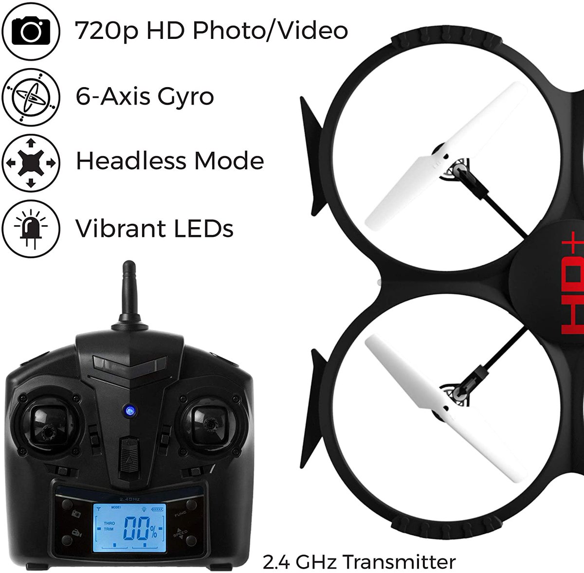 ChoiceNeed's tweet image. UDI RC U818A Discovery RC Drone with Camera - 720p Quadcopter HD Camera Drone w/ SD Card
Price:$49.99
amzn.to/2XKpHKq