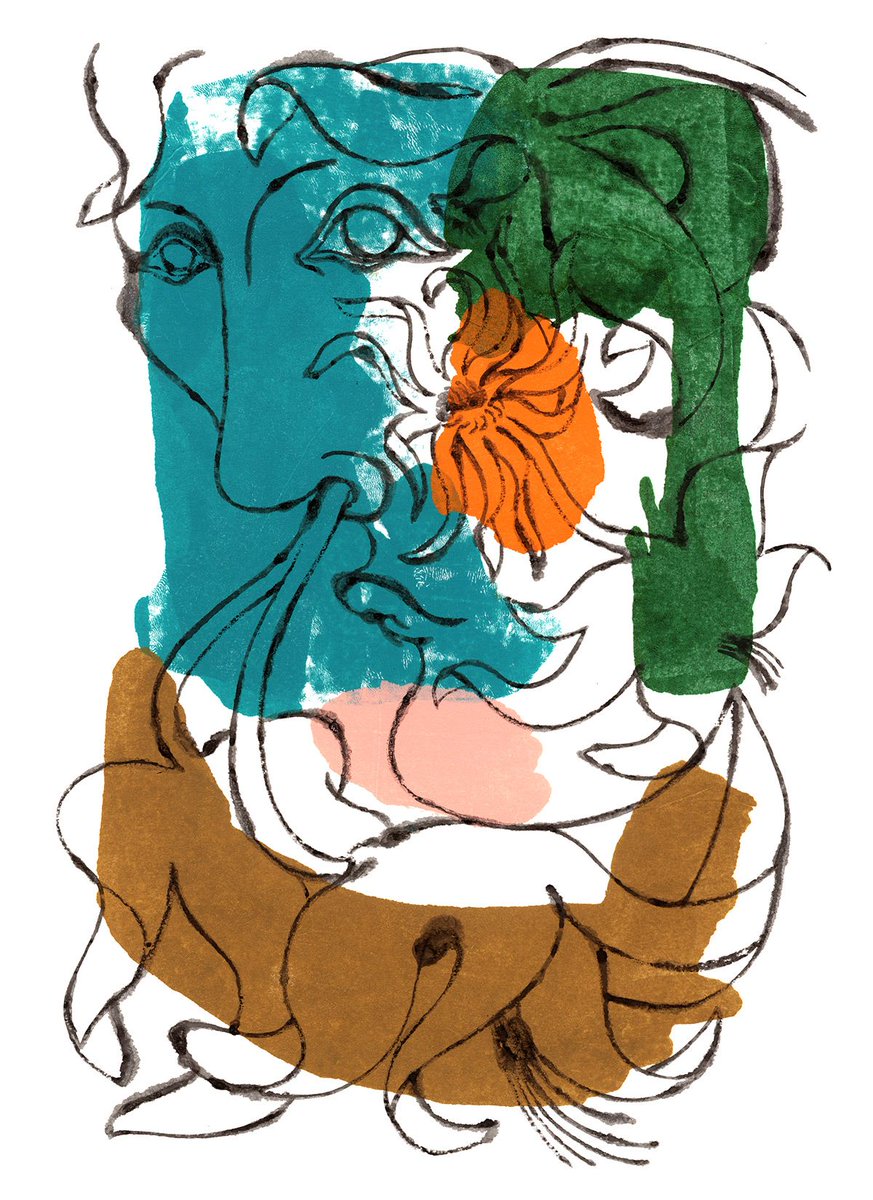 Originally commissioned from our community of ultra-talented artists, we regard all our illustrations as artworks in their own right. This beauty is titled 'It's All Natural' by the Swedish artist Petra Börner. 😍 
Order a limited ed. print for yourself 👉 buff.ly/2yncn4b