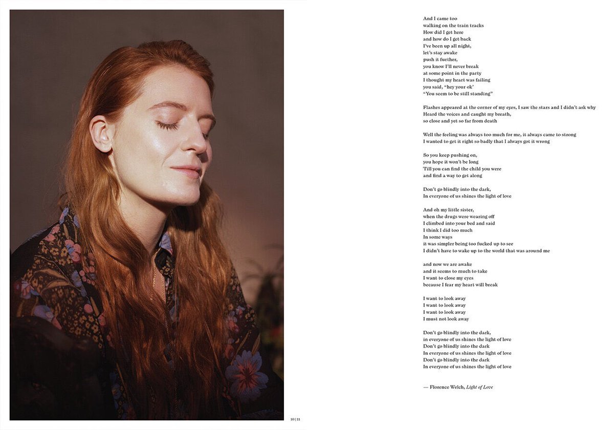 FATMUpdates's tweet photo. Buy/Stream Florence + The Machine’s new single ‘Light of Love’ on all platforms! All proceeds from this song go to The Intensive Care Society Covid-19 fund. ✨
Apple Music: https://t.co/W2HDa4NXs0
Spotify: https://t.co/FxiQFhdmKE https://t.co/efyfmzMlwv