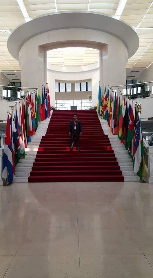 At the Conference of International Business Giants 2018