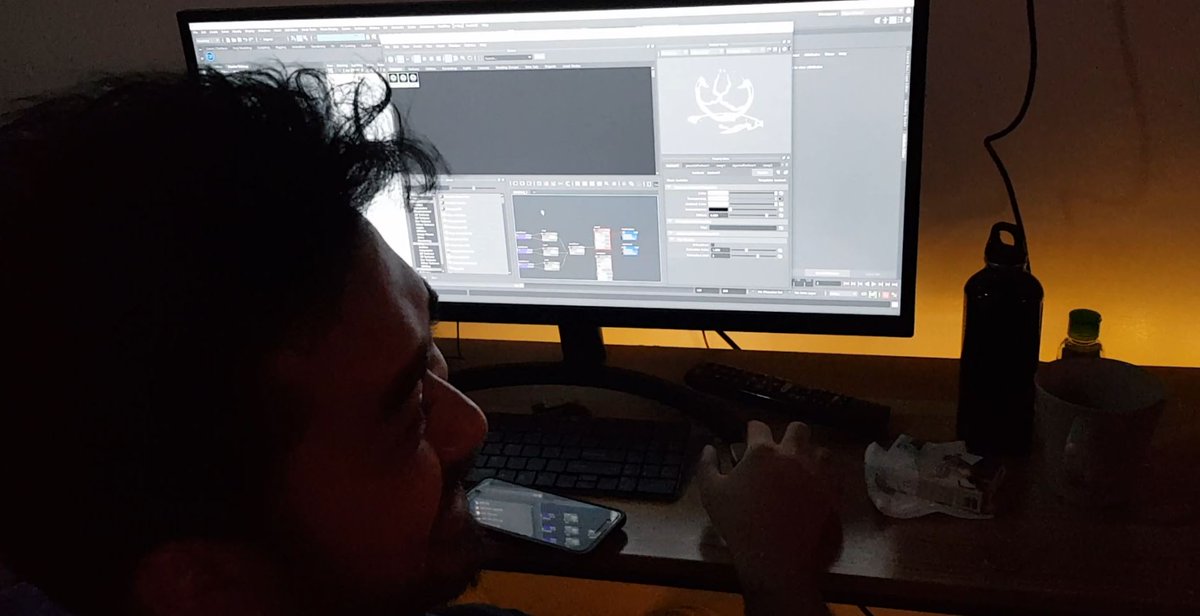 lutaw_vr's tweet photo. With less than 24 hours to our online premiere on Tribeca360, we want to give you a behind the scenes look at the animation team @chibotVR that worked tirelessly the past year on Lutaw. 
#lutaw #lutawvr #tribeca2020 #oculusforgood #vrfilm #animation #tribeca360 #bts https://t.co/Ei0DkV5SJ1