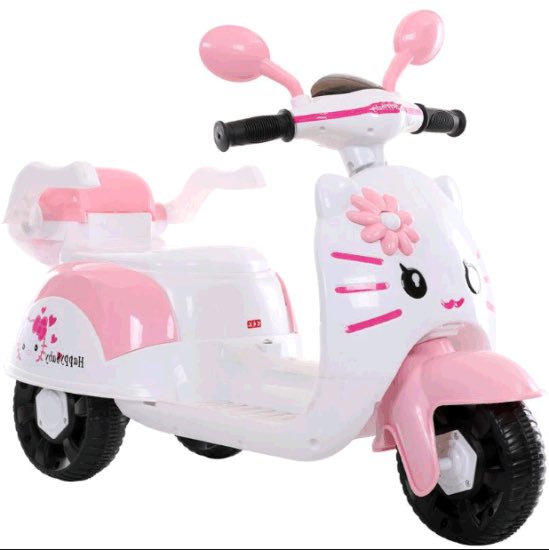 Jaemin - yes his is a hello kitty moped instead