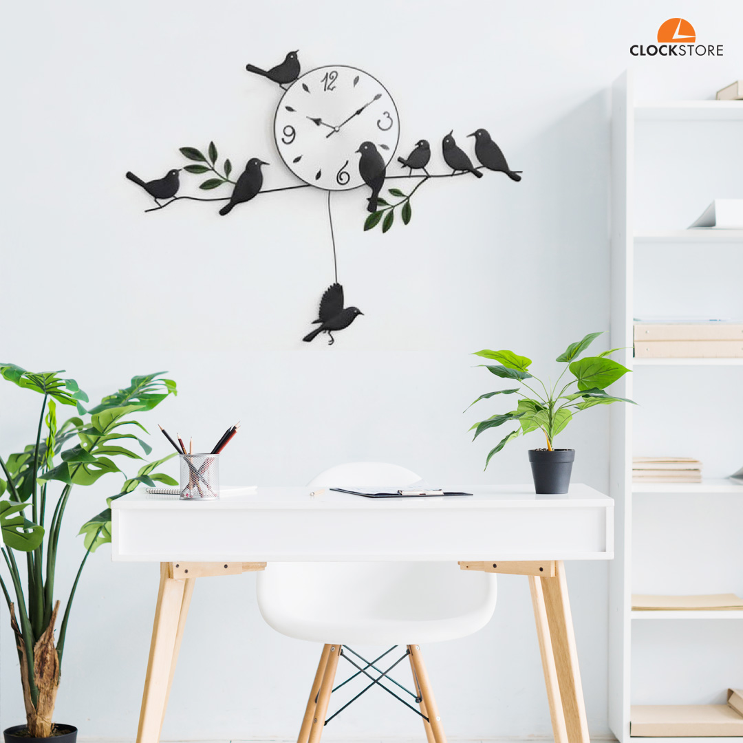 ClockestoreAus's tweet photo. Tired of trying to find gorgeous pieces that combine style and function?
Perfect for nature and bird lovers, this beautiful wall clock will add a unique natural charm to your interiors.
#AustraliaClocks #ClocksforHomes  #ModernClocks #BlackClock #SilentClocks #Birds #Clocks https://t.co/JJVAt4gUKi