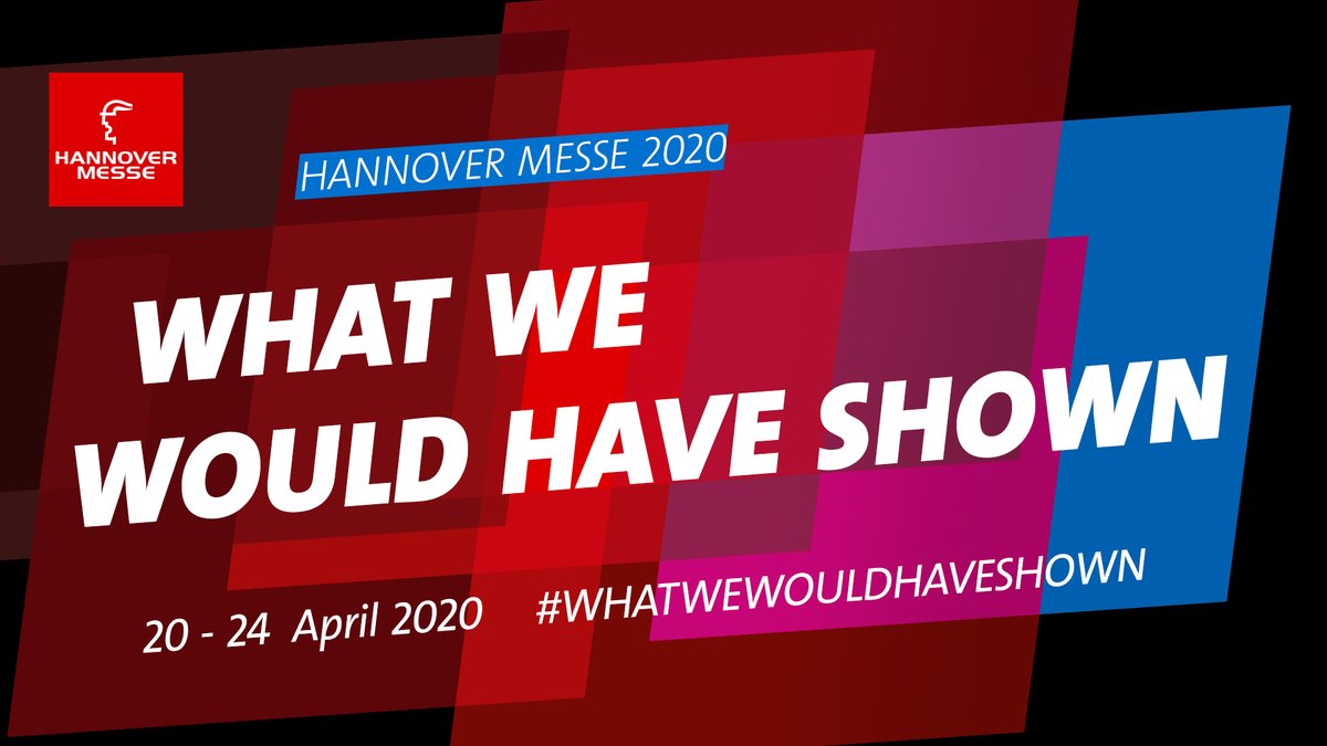 We want to digitally revive HANNOVER MESSE on social media during the coming week - the original HM20 week! Post your products and solutions and use the hashtags #HM20 and #WHATWEWOULDHAVESHOWN! Let us start a digital innovation firework together! #HM20 #HM21 #WEWILLBEBACK