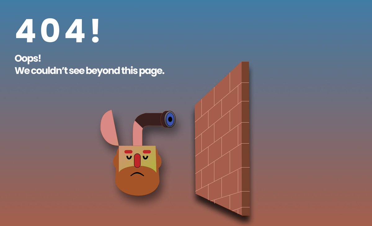 jhoellnosa's tweet image. #DailyUI008. ErrorPageUI.