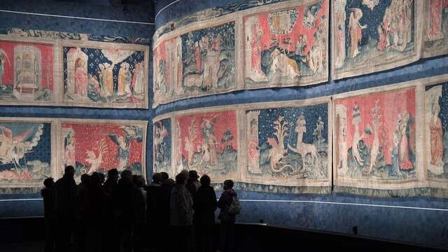 PhilippeRubion's tweet image. Angers. Au #château, le confinement est idéal pour #conserver la #tapisserie de l’#Apocalypse #Confinement #Maine-et-Loire #Angers @courrierouest ouest-france.fr/sante/virus/co…