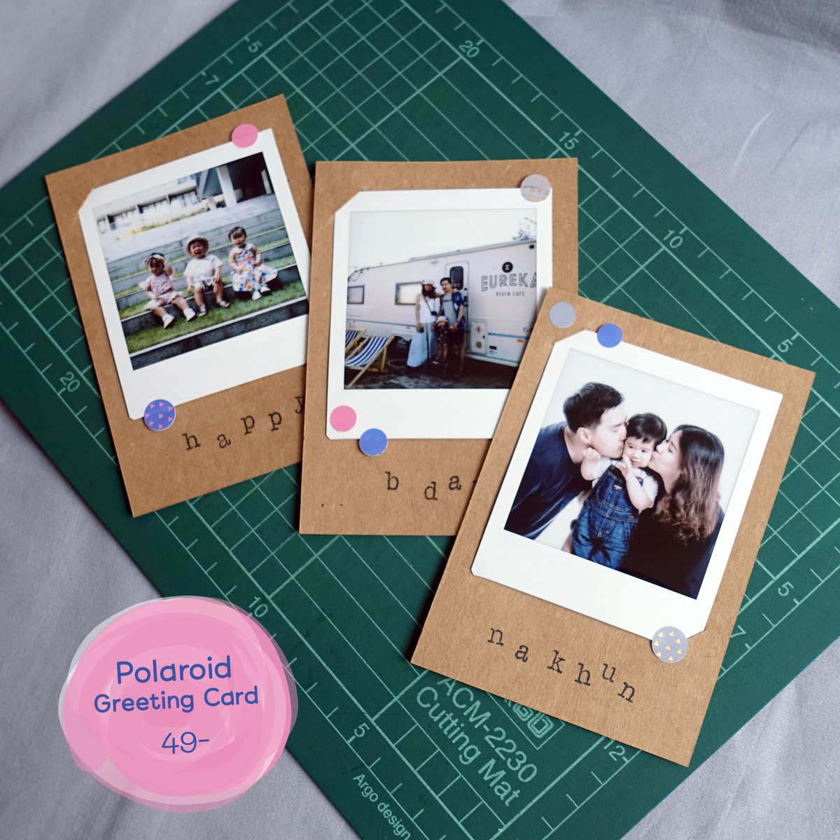 sunnydailypick's tweet photo. รับทำ​การ์ดในโอกาสพิเศษต่างๆ ใบละ 49฿ ไม่มีขั้นต่ำ วันเดียวเสร็จ สั่งหลายใบลดได้ค่ะ 🍭

#รับทำpolaroid #รับทำรูปโพลารอยด์ #รับทำรูปpolaroid #รับprintโพลารอยด์ #โพลารอยด์แท้ #fujiinstaxsquare #รับทำการ์ด #รับทําของแจก #รับทำของแก้บน #ของขวัญวันเกิด #รับทำรูปปัจฉิม https://t.co/5gT2BhayKE