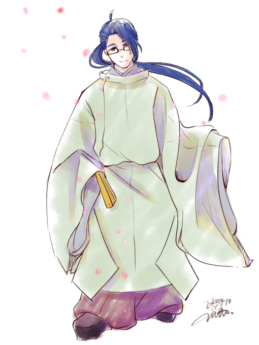 和風な並行世界での貴方の姿のtwitterイラスト検索結果