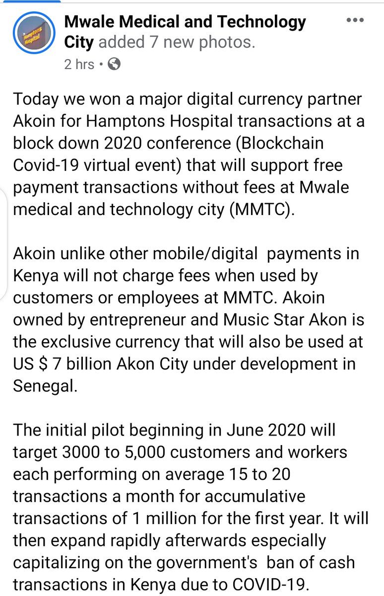 "Konvict" singer, Akon, was in Kenya five years for a "Light Africa project” that promised to lit up every part of the Kibra slums. He's now struck a digital currency deal, allegedly, with Julius Mwale and Mwale Medical and Technology City.